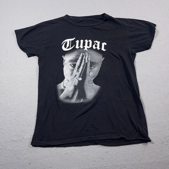 Cross Colours Other - Cross Colours Shirt Tupac Shakur Graphic Tee Black – Men Size Small‎ Rap